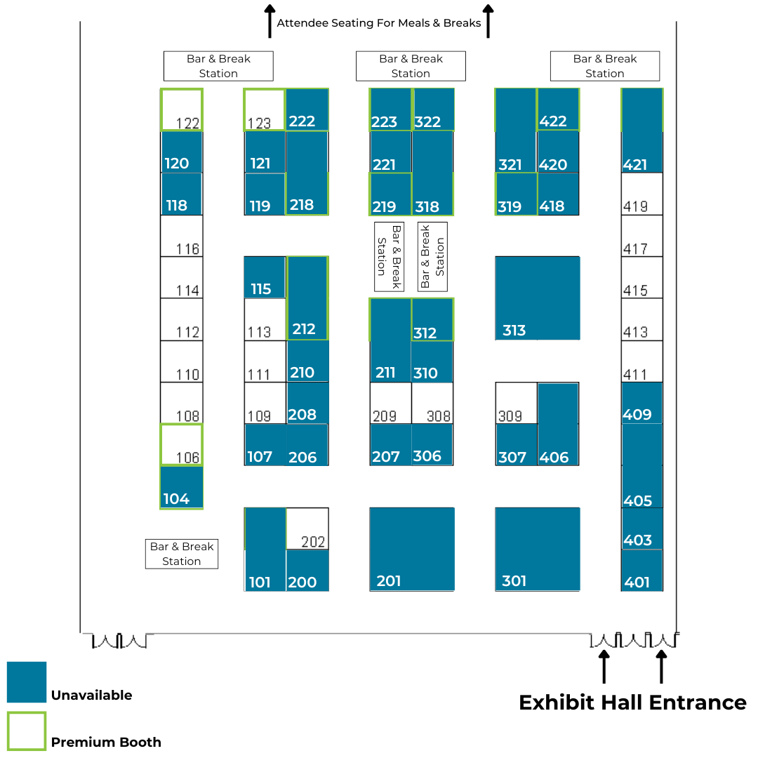 2026 Exhibitor Floor Plan 12.03.2025 2026 Exhibitor Floor Plan 12.03.2025